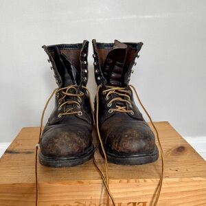 Red Wings Men's Brown Leather Boots